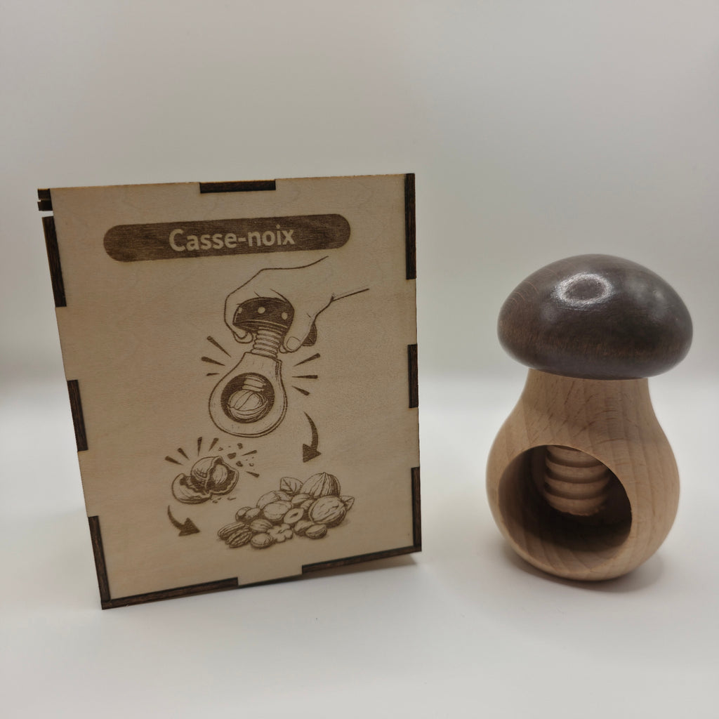 Casse noix / noisettes champignon