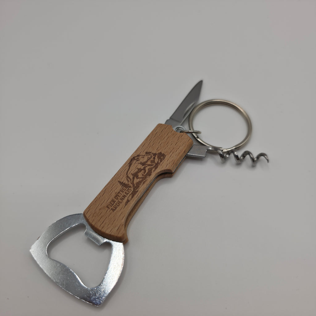 Décapsuleur de poche multifonction