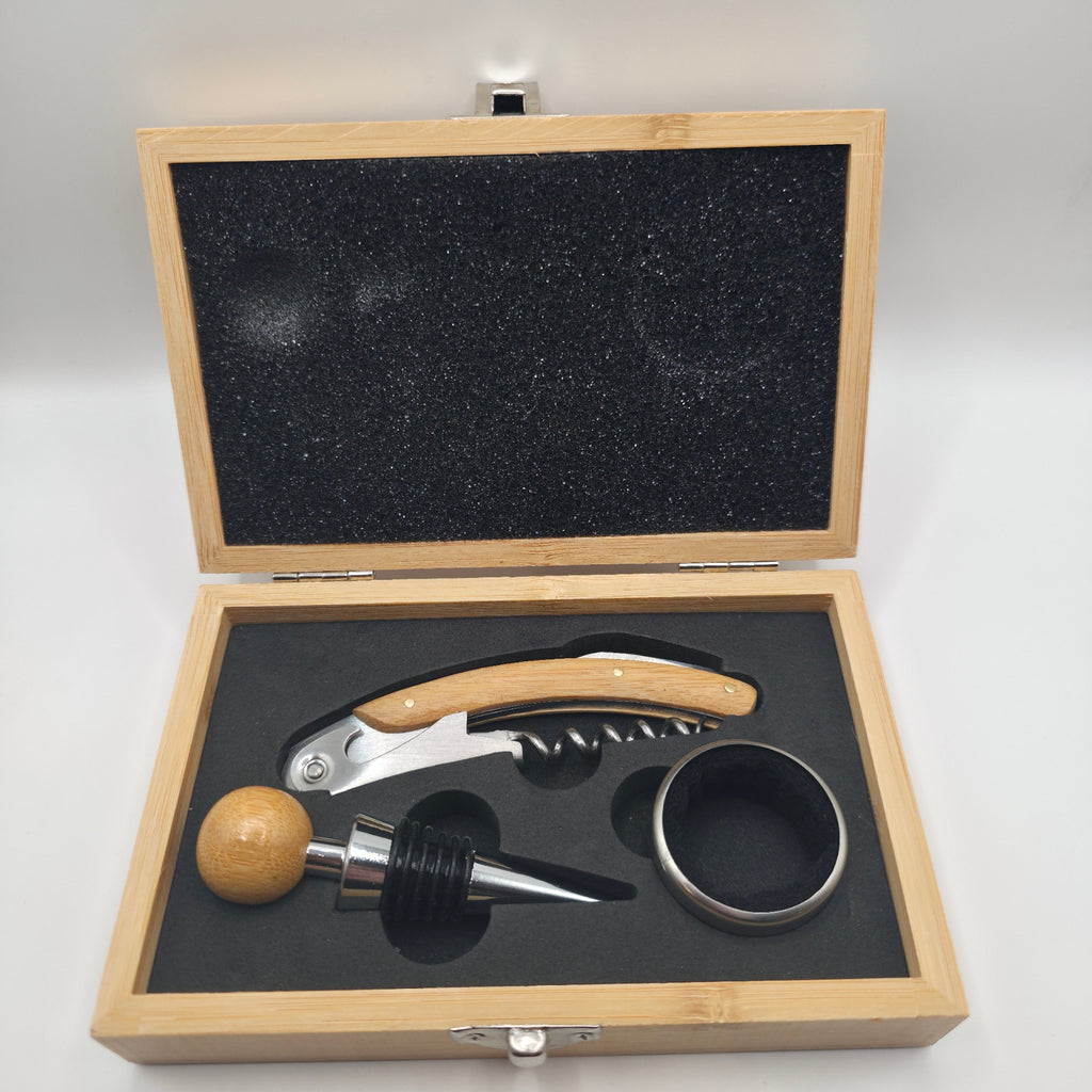 Coffret accessoires à vin