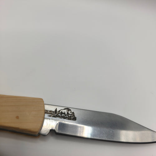 Couteau de poche en bambou