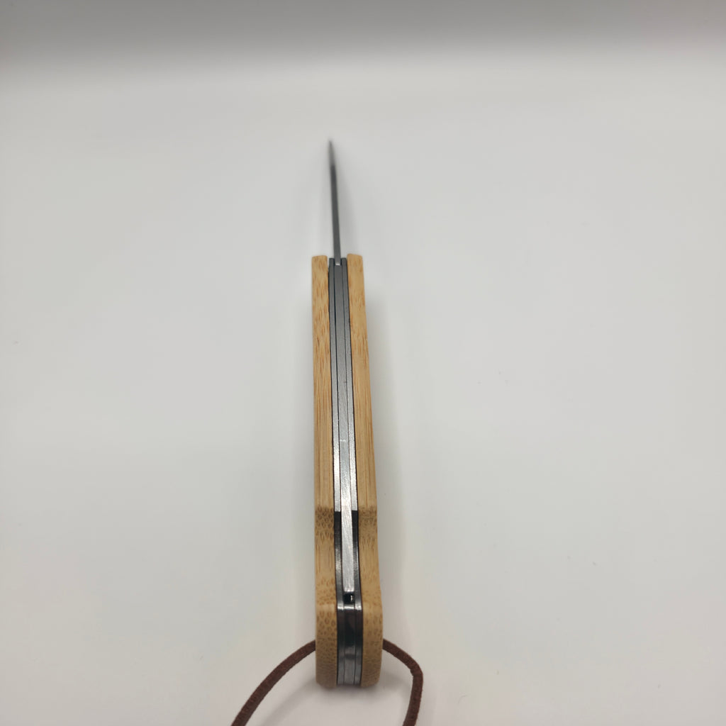 Couteau de poche en bambou