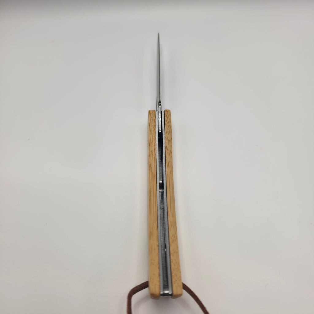 Couteau de poche en bambou